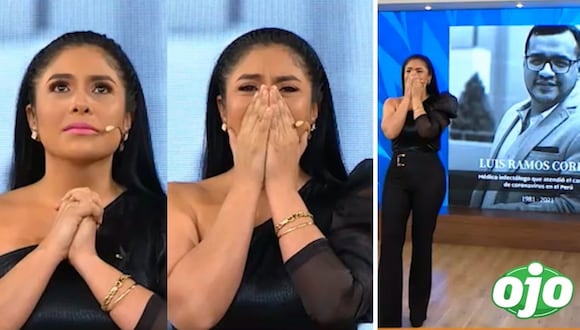 Maricarmen Marín llora al recordar al médico Enrique Ramos | diario OJO