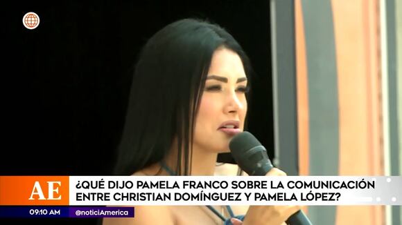 Pamela Franco se pronuncia sobre revelación de Pamela López