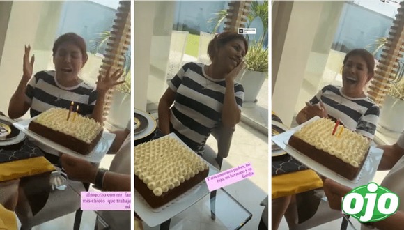 Magaly muestra con qué personas está celebrando su cumpleaños tras anunciar separación con Alfredo Zambrano | OJO
