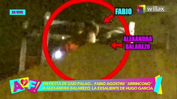 Fabio Agostini y Alexandra Balarezo