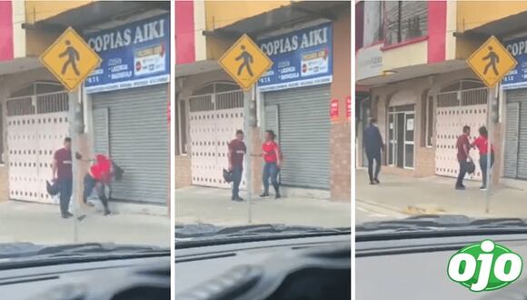 Mujer protagoniza fuerte discusión con su pareja: le rompió el celular | OJO
