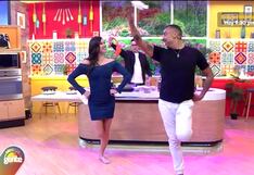 Maju Mantilla “se baña en aceite” y baila marinera en Arriba mi Gente tras ampay de su esposo (VIDEO)