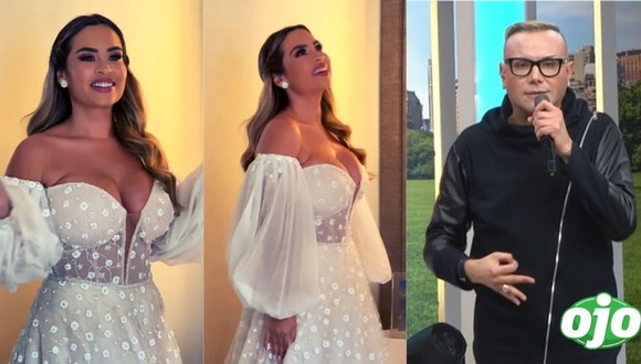 Carlos Cacho opina del vestido de Ethel Pozo | OJO