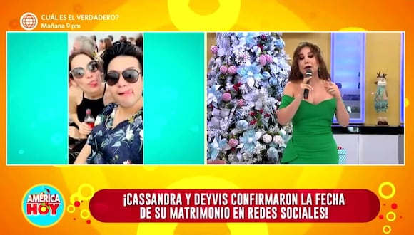 Con un emotivo video, Deyvis Orosco y Cassandra Sánchez confirman, pero Janet Barboza aclara: “él nunca fue un niño pobre”