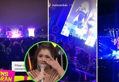 Michelle Soifer fue pifiada y humillada en festival de reggaetón en Estadio San Marcos: “Lárgate mier...”