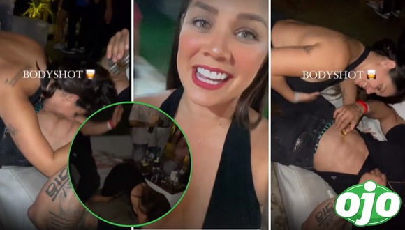 La desenfrenada juerga de Andrea San Martin y Sebastián | OJO