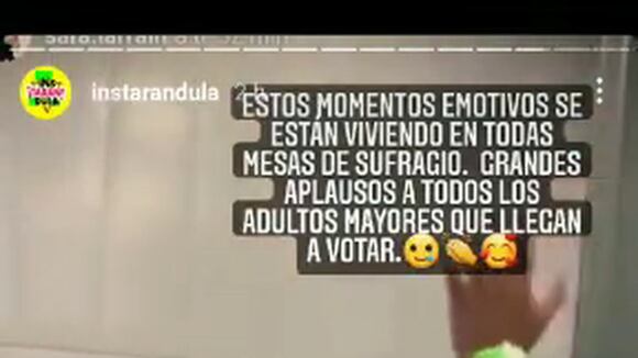 Abuelito con andador es aplaudido al llegar a su lugar de votación en Miami | OJO