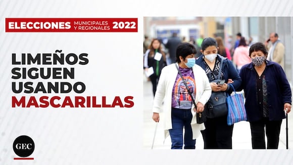Elecciones Regionales y Municipales 2022: ciudadanos opinan sobre el uso de la mascarilla para votar