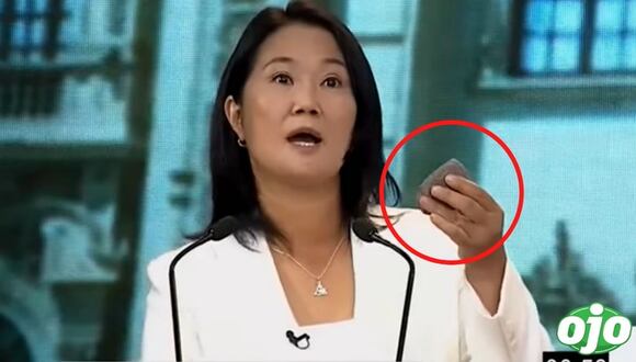 Keiko Fujimori inicia su intervención en el debate | diario OJO