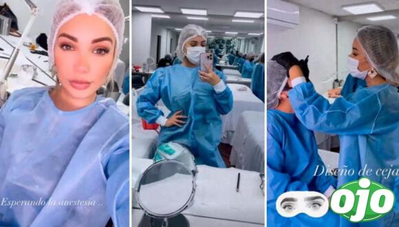 Paula Manzanal se recursea diseñando cejas | OJO