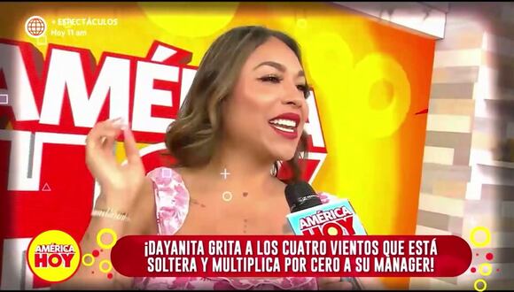 Dayanita cuenta que está soltera