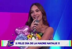 Natalie Vértiz se quiebra EN VIVO por sorpresa de sus hijos por el ‘Día de la Madre’ (VIDEO)
