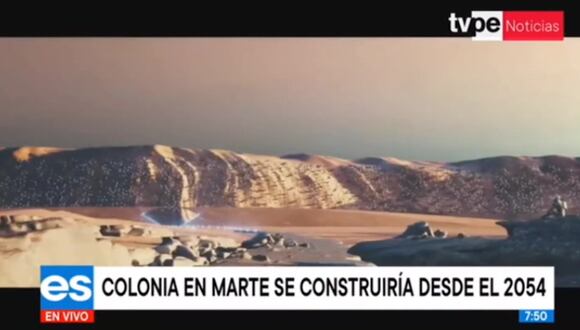 Investigadores diseñan una ciudad en Marte para un millón de habitantes