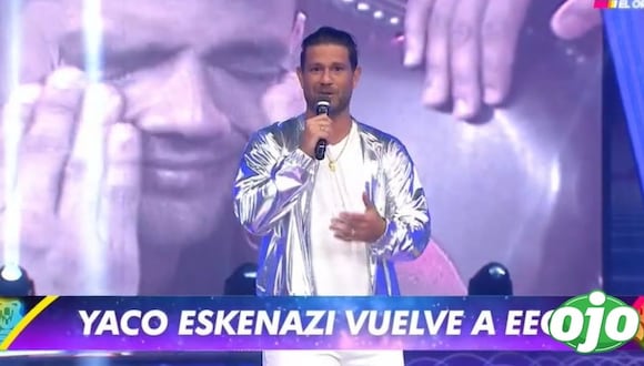 Yaco Eskenazi regresó a Esto es guerra - diario ojo