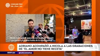 Nicola Porcella extraña a su familia en Perú: “me da un poco de nostalgia no estar con mi papá” (VIDEO)