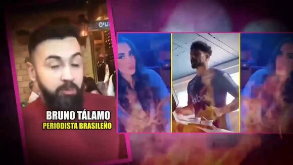 Ojo - Paolo Guerrero "con su mujer" según mozo