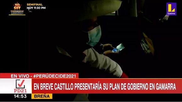 Pedro Castillo sale rumbo a La Victoria, pero no da declaraciones a la prensa | OJO
