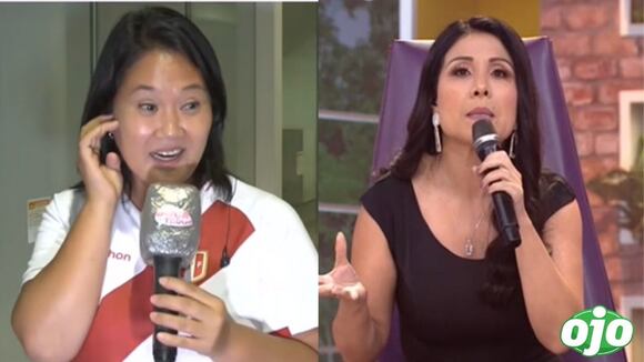 Keiko Fujimori evade pregunta de Tula Rodríguez | diario OJO