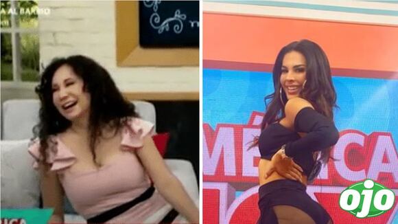 Tefi Valenzuela le hace el ‘pare’ a Janet Barboza: “Tampoco somos de la misma promo” | OJO