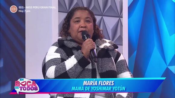 Madre de Yoshimar Yotún se pronuncia sobre derrota de Perú