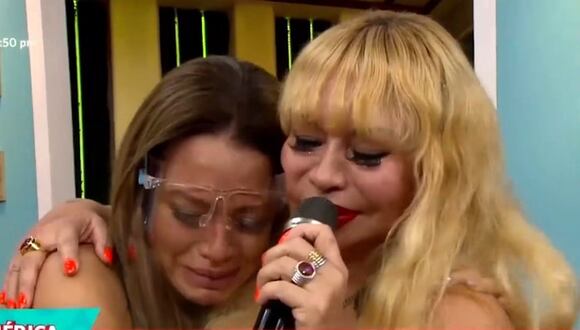 Flor Polo libre de COVID-19 se reencuentra con Susy Díaz y protagonizan emotivo abrazo | OJO