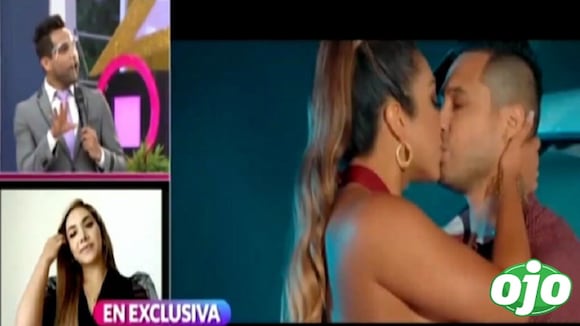 Isabel Acevedo se besa con Jonathan Rojas en videoclip y él dice que le gustó | OJO