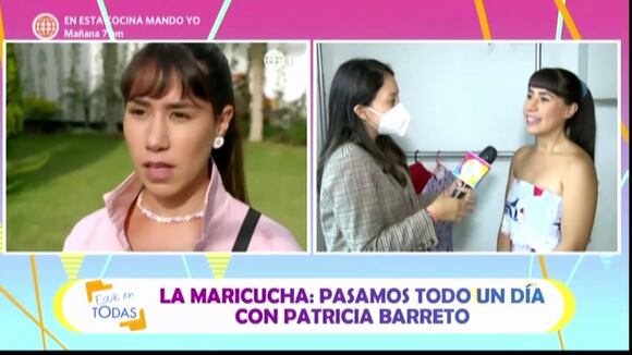 Patricia Barreto sobre lo que pasará en esta semana con Maricucha