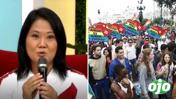 Keiko Fujimori le brinda sentido mensaje a la comunidad LGTBI - Ojo