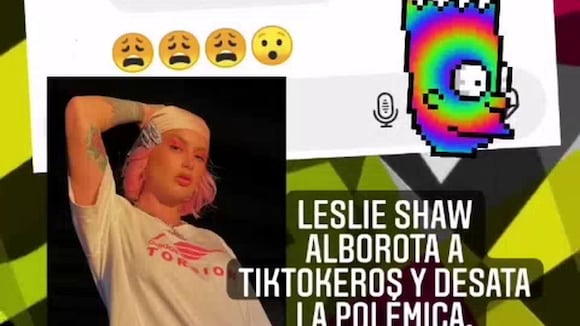 Instagram - Samuel Suárez comenta sobre Leslie Shaw - diario OJO