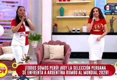 Mariella Zanetti y su score previo al Perú vs. Argentina: Nos meterán una goleada, seamos realistas para no llorar después (VIDEO)