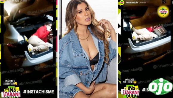 Yahaira Plasencia: imágenes sin editar de ella escondida dentro de maletera | OJO