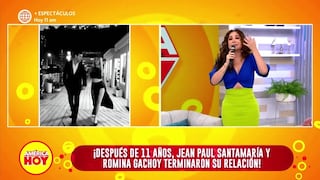 Janet Barboza tras ruptura de Romina Gachoy y Jean Paul Santa María: “Hacían un súper buen equipo” (VIDEO)