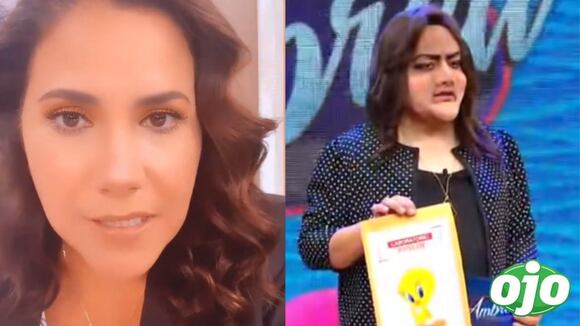 Andrea Llosa sobre imitación de JB | DIARIO OJO