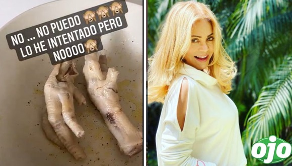 Gisela Valcárcel sobre las patitas de pollo | diario ojo