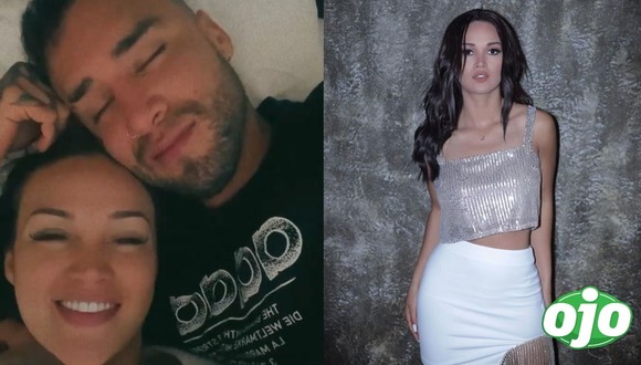 Angie Arizaga y Jota Benz - diario OJO
