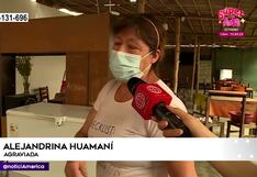 Mujer ataca brutalmente a dueños de restaurante donde trabajaba en Puente Piedra (VIDEO)