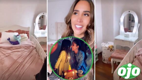 Melissa Paredes muestra el cuarto de su hija | OJO