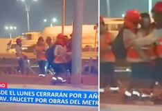 Obreros que hacen “sanguchito” en pleno cierre de la AV. Faucett por 3 años se viralizan