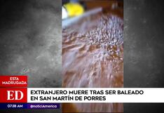 Asesinan a extranjero en San Martín de Porres (VIDEO)