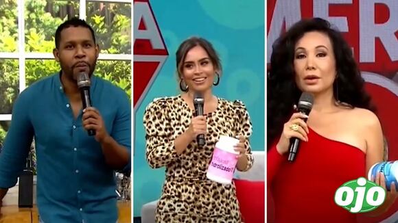 Edson Dávila les regala colágeno a Janet Barboza y a Ethel Pozo - Ojo
