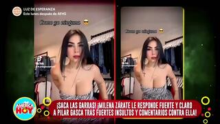 Milena Zárate le responde a Pilar Gasca tras insultarla en redes sociales: “este es un proceso que yo ya gané” (VIDEO)
