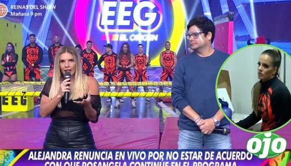 Diario OJO- Alejandra Baigorria niega que su renuncia haya sido armada