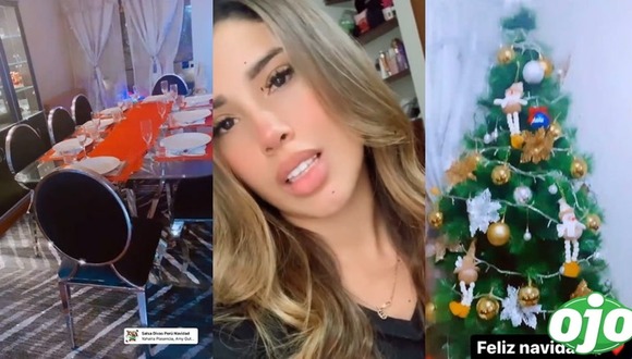 Yahaira Plasencia mostró la decoración de su casa por Navidad - diario ojo