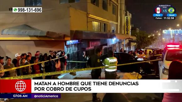 Huaycán: asesinan a hombre en la calle