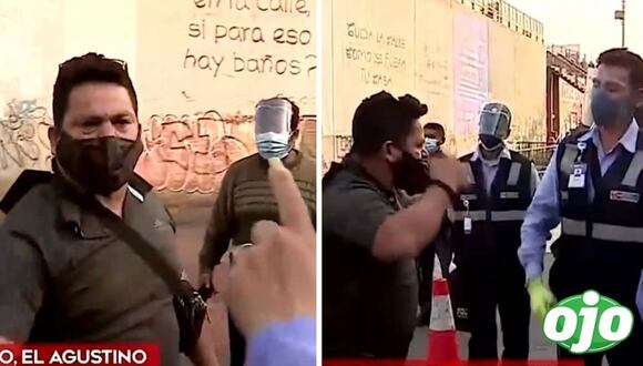 Conductor reclama por multa en El Agustino | diario OJO