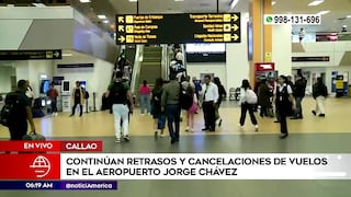 Aeropuerto Jorge Chávez: pasajeros enfrentan contratiempos por demoras y cancelaciones de vuelos (VIDEO)