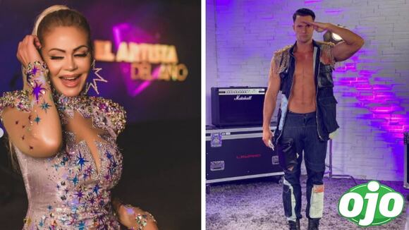Fabio Agostini en ‘coqueteos’ con Gisela Valcárcel | Diario OJO