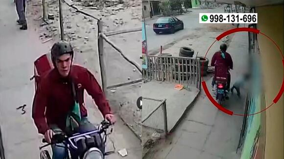 SJM: Delivery motorizado se da la fuga tras atropellar a niño en la vereda