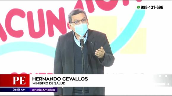 Hernando Cevallos sobre nuevo lote de Sinopharm