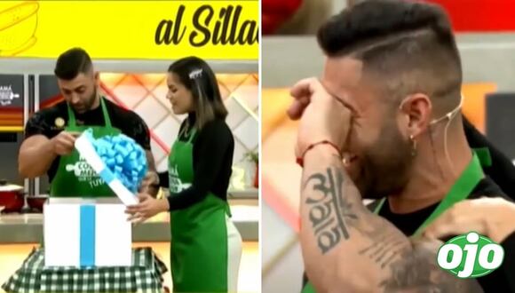 Diario Ojo - Sebastián Lizarzaburu se quiebra con regalo de su hija